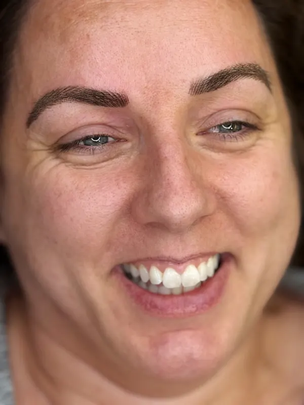 Defined brows with a natural finish